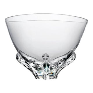 Steuben Genuine Crystal Deep Flower Bowl For Sale