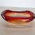 Italian Murano Glass Red-Yellow Bowl, 1970s For Sale - Image 14 of 18