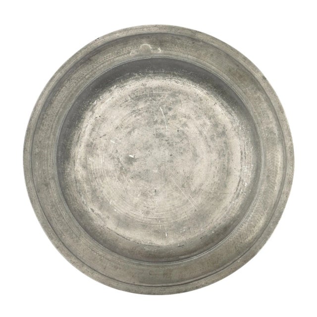 Continental Pewter Charger, 1750-1800 For Sale - Image 4 of 8