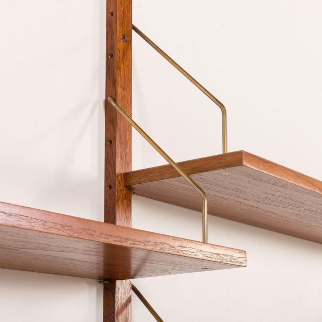 PS System Shelving Unit with Vinyl Records Cabinet from Preben Sorensen, Randers, Denmark, 1960s For Sale - Image 15 of 18