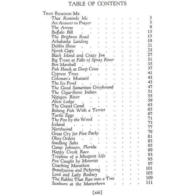 Including That Reminds Me a series of Sporting Incidents in the life of a Country Gentleman as told to his Grandson REEVE,...