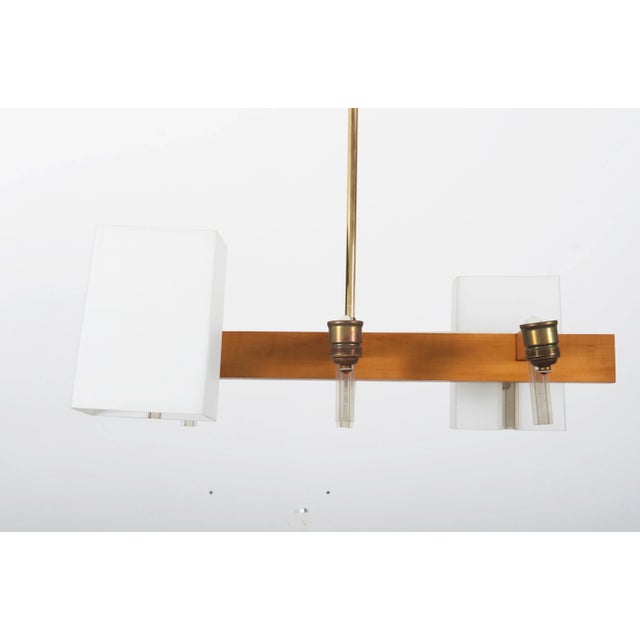 Large Vintage Opaline Glass Chandelier by Rupert Nikoll For Sale - Image 9 of 16