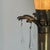 Metal Murano Glass Floor Lamp with Bronze Patinated Base, 1950s For Sale - Image 7 of 11