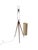 Mid-Century Modern Teak Tripod Floor Lamp with Reupholstered Shade, 1960s For Sale - Image 9 of 12
