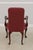 Wood Pair of Antique Mahogany Open Arm Chairs For Sale - Image 7 of 16
