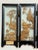 Chinese Mid 20th Century Chinese San You Cork Carving Four\-Panel Tabletop Screen** For Sale - Image 3 of 11