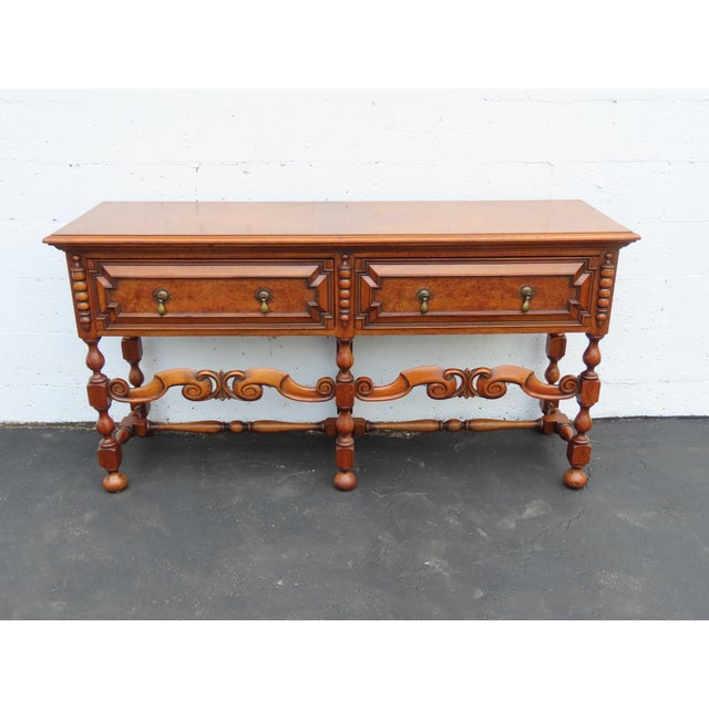 This wonderful Sideboard/Buffet is made out of wood, solid wood, veneer, and exotic veneer. The sideboard has a...