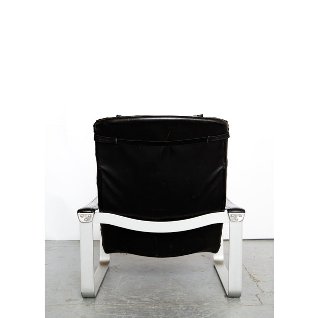 Set of Mid-Century Pulkka Lounge Chair and Ottoman by Ilmari Lappalainen for Asko, 1968 For Sale - Image 7 of 18