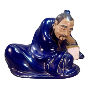 Chinese Glazed Art Pottery Figurine