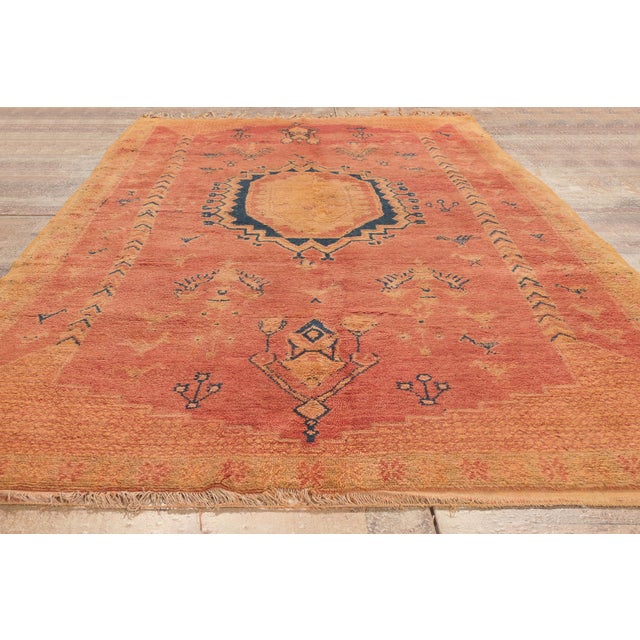 Vintage Taznakht Moroccan Rug, 05'05 X 09'03 For Sale - Image 9 of 10