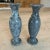 Late 20th Century Grey Marble Bud Vases - a Pair For Sale - Image 9 of 9