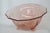 Early 20th Century Pink Depression Glass Footed Large Bowl 4633b For Sale - Image 5 of 15