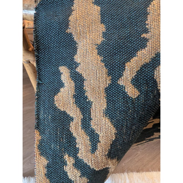 1990s Vintage 1990s Lee Jofa "Tiger" Heavyweight Woven Jacquard Upholstery Fabric - 2.86 Yards For Sale - Image 5 of 12