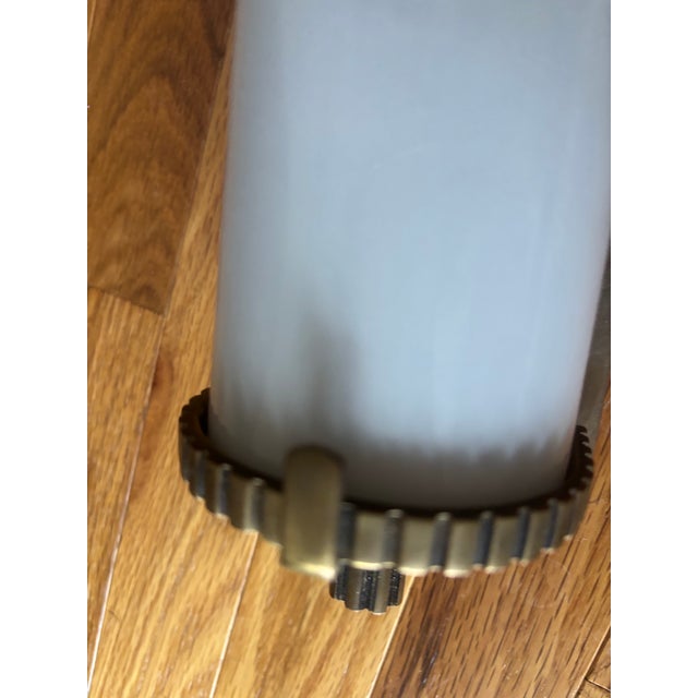 Elegant Calliope Tall Sconce by Thomas O’Brien for Visual Comfort, featuring a slender architectural silhouette, white...