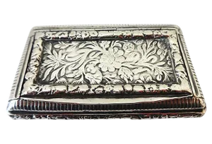 Parisian Silver Snuff Box, C. 1820