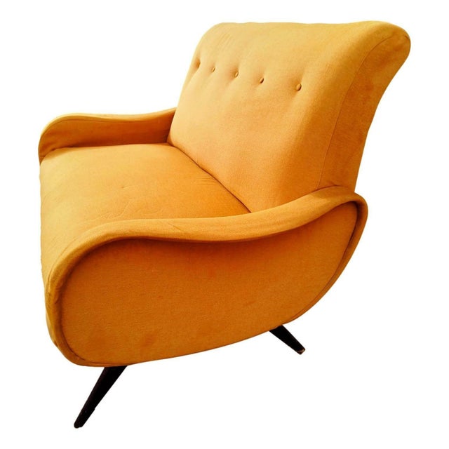Marco Zanuso Sofa and Chairs by Marco Zanusos, 1960s, Set of 3 For Sale - Image 4 of 10