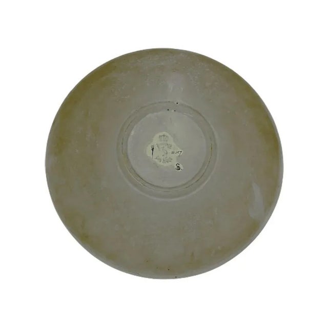 Dutch Earthenware Wall Plate from Rozenburg, 1910 For Sale - Image 6 of 9