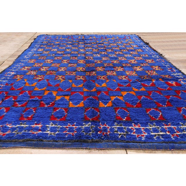Vintage Beni M'Guild Moroccan Rug, 06'01 X 12'03 For Sale - Image 9 of 10