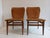 1950s Low Mid-Century Italian Chairs, 1950s, Set of 2 For Sale - Image 5 of 9