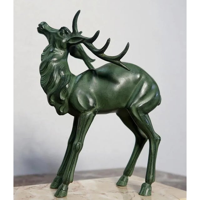 Art Deco Stag & Deer, 20th-Century For Sale - Image 15 of 18