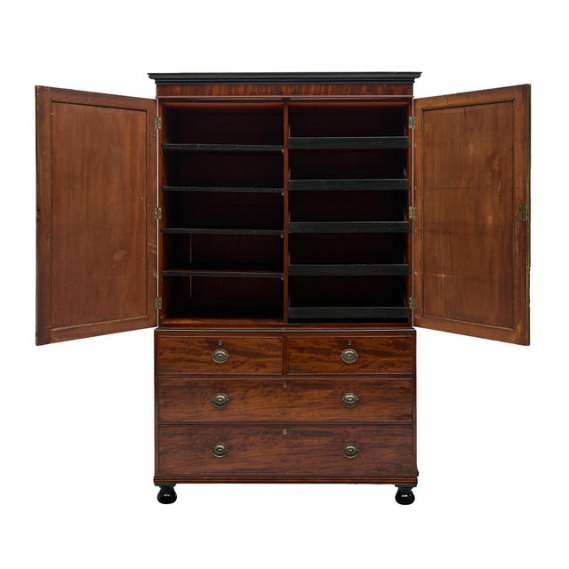 Impressive Double Corps Buffet From England, Circa 1820 For Sale - Image 4 of 9