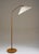 Swedish Modern Floor Lamp in Rattan and Brass, 1940s For Sale - Image 3 of 10
