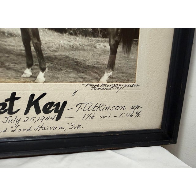 Vintage Original Bert Morgan Sonnet Key Jamaica Horse Racing Jockey Photograph For Sale - Image 10 of 12