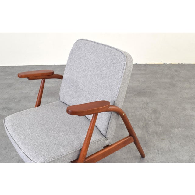 Mid-Century Modern Polish Lounge Chair, 1960s For Sale - Image 11 of 12