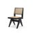Cassina Black Wood 055 Capitol Complex Chair by Pierre Jeanneret for Cassina For Sale - Image 4 of 9