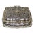 Victorian Silver Plated Velvet Lined Jewelry Box For Sale