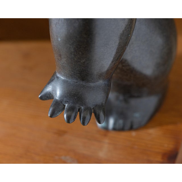 Large-Scale Signed Bronze "Sumo Wrestler" Sculpture, Signed Yuri, 2005 For Sale - Image 17 of 18