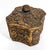 Hollywood Regency Vintage Gilt Decorative Box With Relief Foliate Motif For Sale - Image 3 of 6