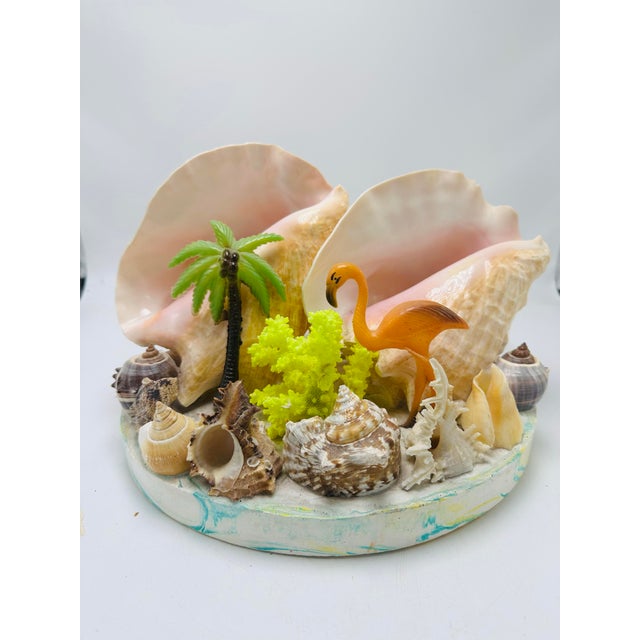 Vintage Shell Sculpture For Sale In Charleston - Image 6 of 6