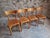 1960s Mid-Century French Bistro Chairs in Beech and Plywood, 1960s, Set of 4 For Sale - Image 5 of 18