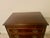 Hickory American Masterpiece Collection Inlaid/Banded Mahogany Chippendale Bedside/Accent Chest Vntage For Sale In Denver - Image 6 of 13