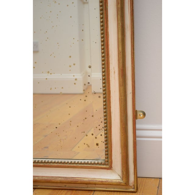 Napoleon III Chateau Wall Mirror, Gold Leaf & Gesso, 1850 For Sale - Image 12 of 15