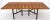 Milo Baughman for Directional Dimond Teak & Walnut Dining Table Gate Legs Base For Sale - Image 11 of 13