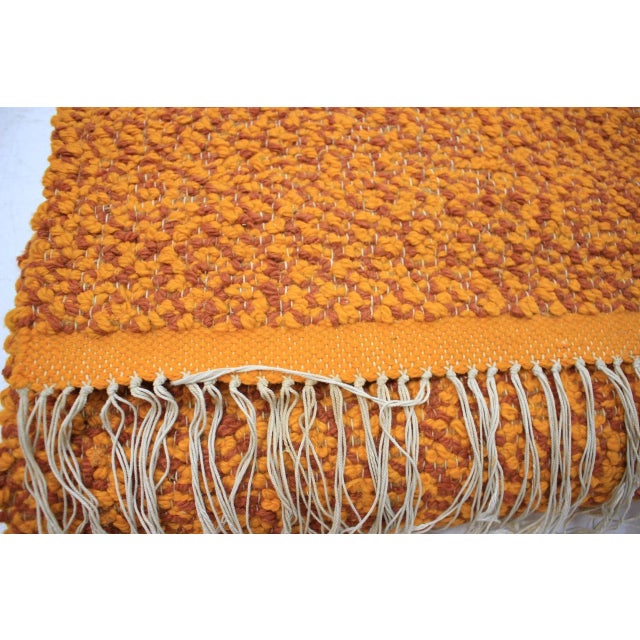 Large Mid-Century Rug from Valašské Meziříčí, 1960s For Sale - Image 6 of 8