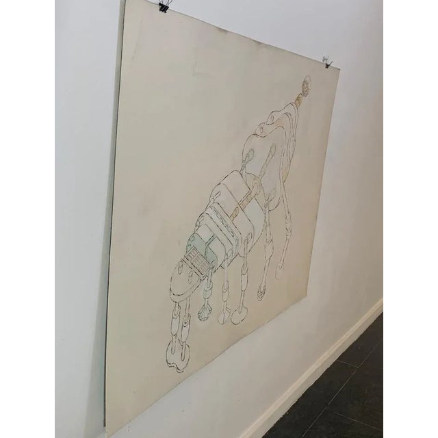 Black Renato Volpini, Part of Venusian Dream Machine, 1970s, Mixed Media For Sale - Image 8 of 10