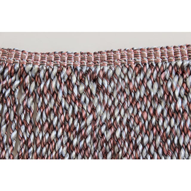 8" High Sheen Silk Bullion Fringe Trim Tassel For Sale - Image 4 of 8