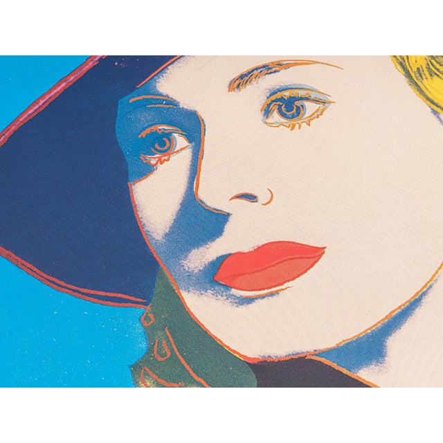 1980s Andy Warhol, Ingrid Bergman with Hat 315, Poster For Sale - Image 5 of 12