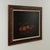 Striking still life oil painting on canvas of fruit and leaves in a mysterious dark background, executed in a hyper...