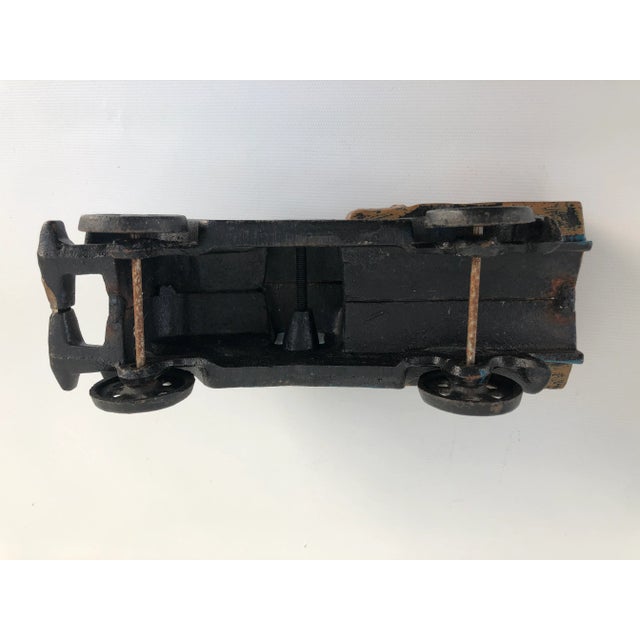 Blue Vintage Hubley Cast Iron Truck For Sale - Image 8 of 10