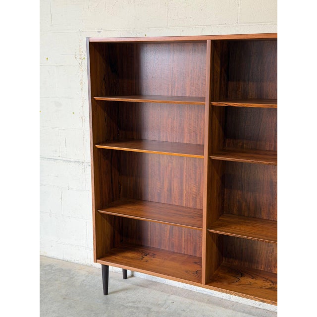 Poul Hundevad Rosewood Bookcase Danish Mid-Century Modern 1960s For Sale - Image 10 of 11