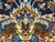 Blue 7 Ft X 11 Ft Traditional Persian Floral Medallion Area Rug For Sale - Image 8 of 12
