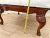 Vintage Cocktail Coffee Table Ball Claw Legs Large Square Shape Chippendale For Sale - Image 9 of 12