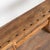 Early 20th Century Early 20th Century Rustic Narrow Carpenter's Workbench Console Table For Sale - Image 5 of 15