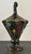 Mid 20th Century Vintage Italian Mid-Century Fima Deruta Black and Gold Centerpiece Desk Accessory For Sale - Image 5 of 10