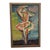 Vintage Framed Heavy Impasto on Canvas Painting of Ballerina by Bosco For Sale
