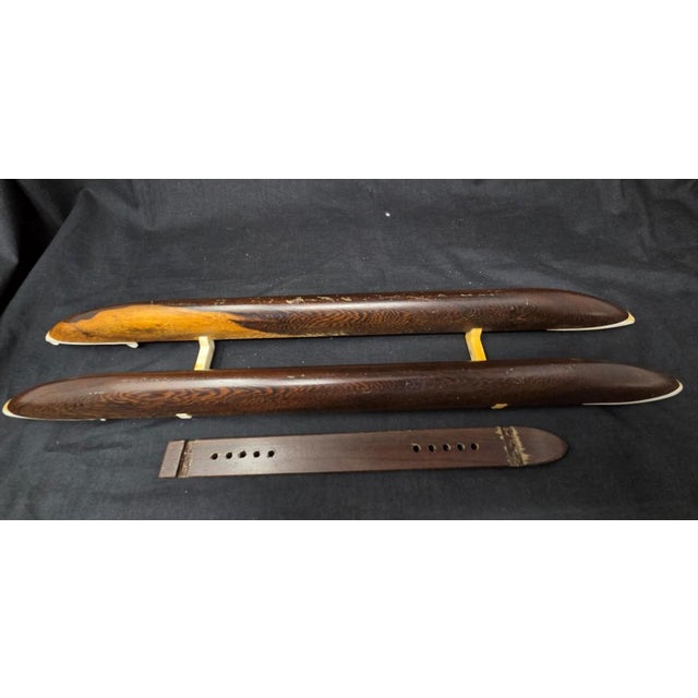 Vintage Cribbage Board Game - Style of John Roberts 20-3/4" Long With 10 Pegs For Sale - Image 15 of 17